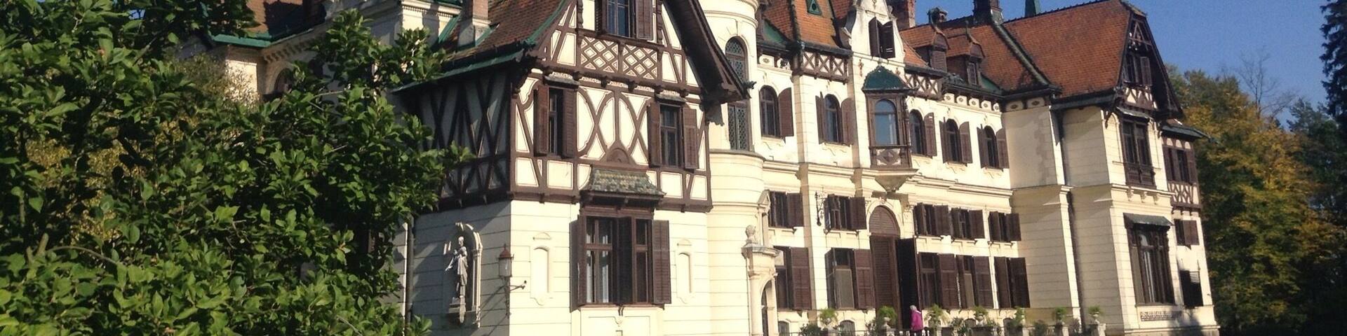 Built at the end of the 19th century, this historical Chateau is situated within ZlĂn zoo. There are two entrance fees - one for the zoo and one for the chateau.
#chateau #castle #zoo