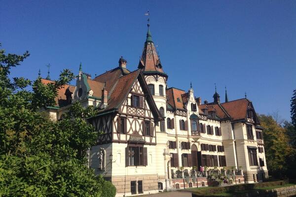 Built at the end of the 19th century, this historical Chateau is situated within ZlĂn zoo. There are two entrance fees - one for the zoo and one for the chateau.
#chateau #castle #zoo