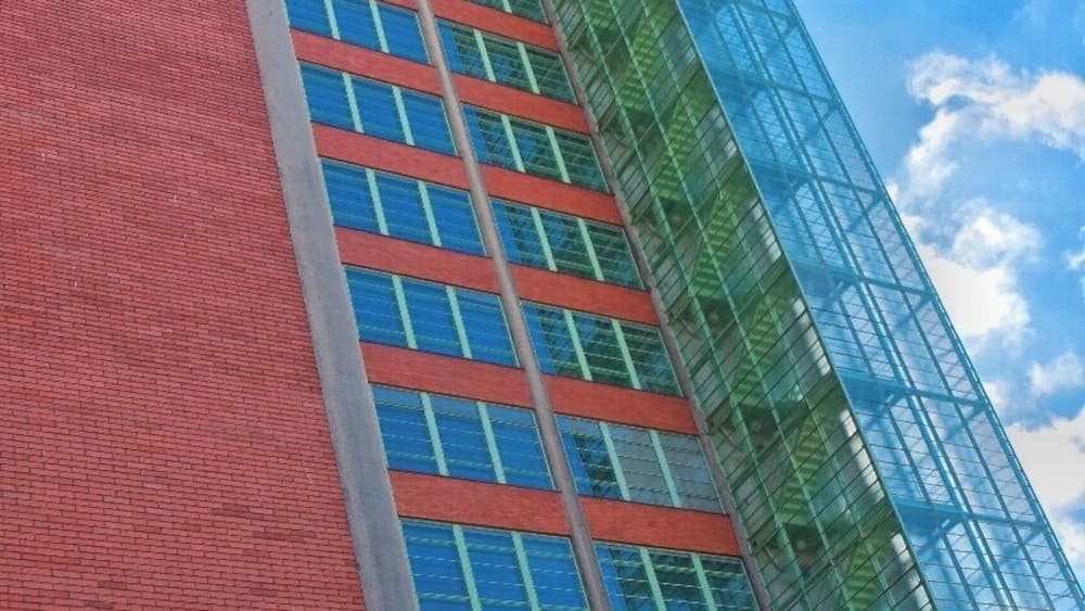 March 2016
Baťa's skyscraper, Zlín, Czech republic
Tomáš Baťa was born 140 years ago and after WWI he succesfully founded a shoe making business and he became the biggest shoe manufacturer and shoe retail seller in the world before WWII with some 35 thousand employees worldwide.
In Czech republic he actually reformatted the town of Zlín in South Moravia. In 1926 Baťa invited many architects (eg. Le Corbusier) and built a whole new aglomeration in Functionalism style. Not only the manufacturing halls, but also offices, shopping mall, hospital, cinema hall, hotel and houses for his employees.
The flagship was Baťa's skyscraper called also Building Nr. 21, which was built in 1937-38. It is perfect Functionalism style building 77 metres tall having 16 floors. It has an iron and concrete sceleton and is covered with glass and raw bricks facade.
It outstanding how the design after 80 years still looks modern and pure.