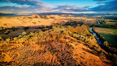 Bushy Hills and Goulburn River at Acheron Cutting Near Alexandra