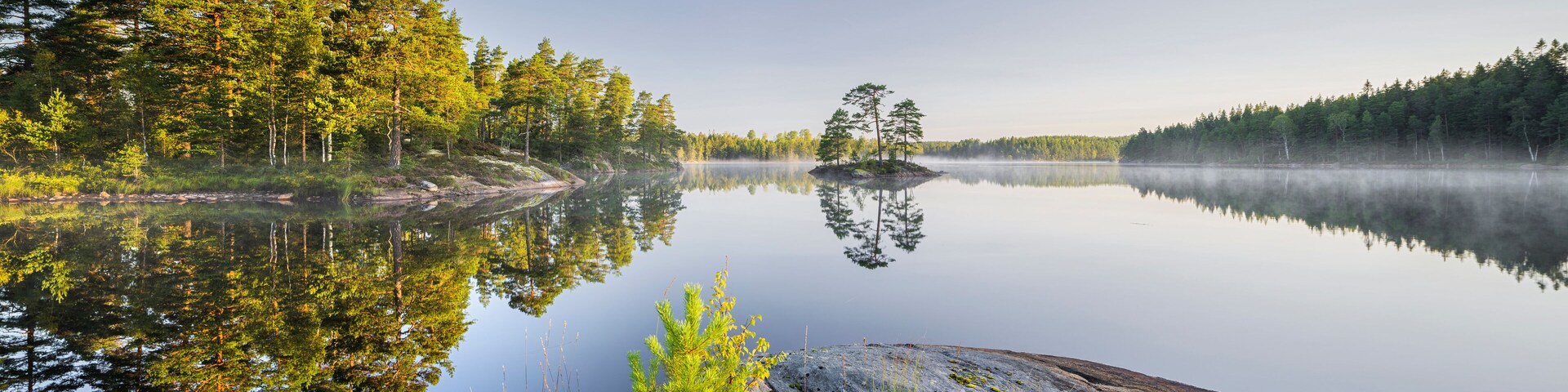 See im Glaskogen Naturreservat, Värmlands Län, Schweden