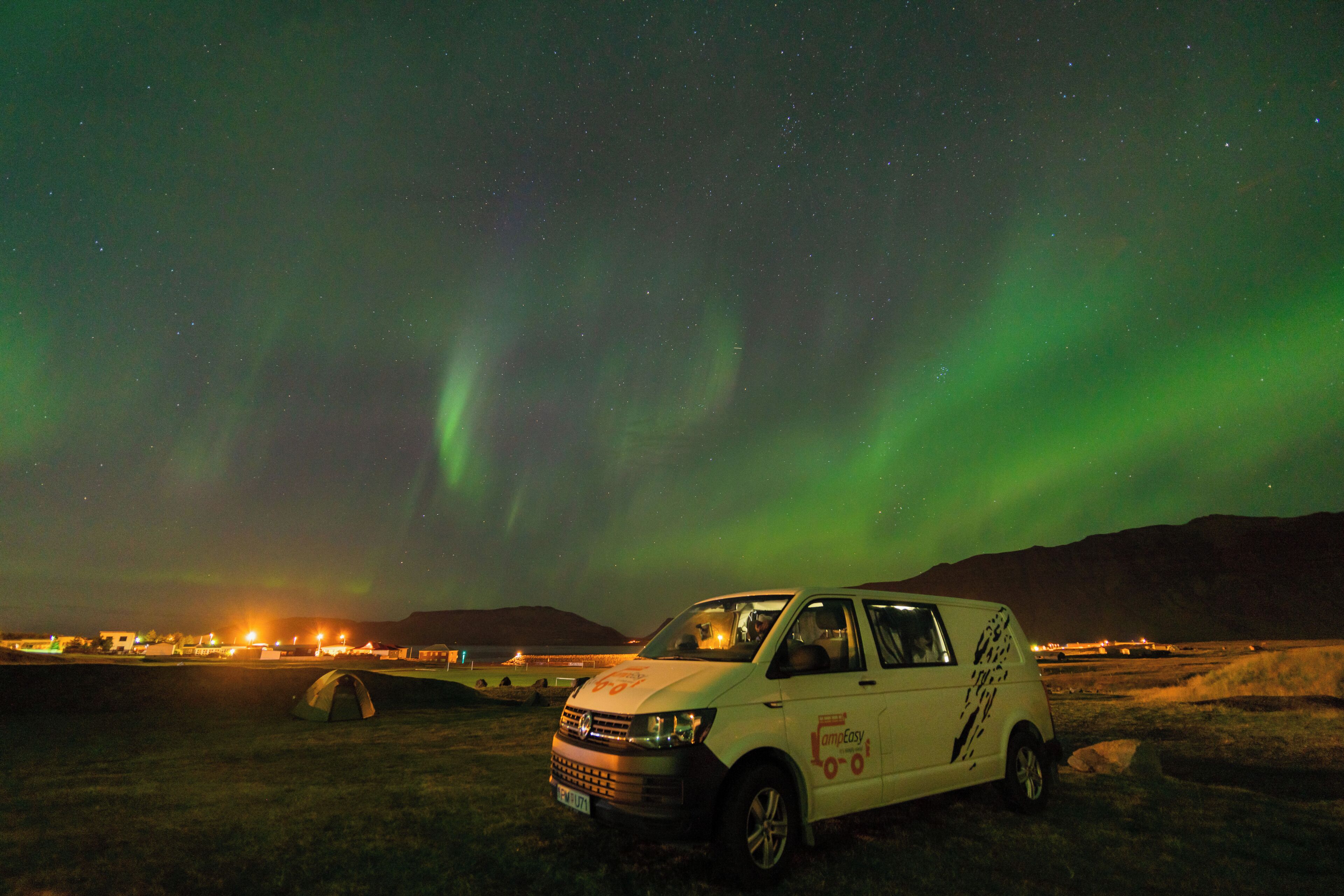 We were lucky enough to see the Aurora Borealis from our campervan during our Iceland #Adventure

September is one of the best times to visit Iceland because the days are still long and the nights dark enough to see the Aurora.