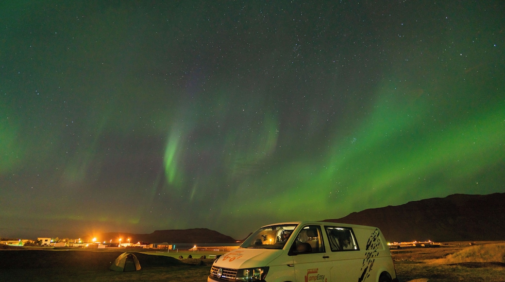 We were lucky enough to see the Aurora Borealis from our campervan during our Iceland #Adventure
September is one of the best times to visit Iceland because the days are still long and the nights dark enough to see the Aurora.
