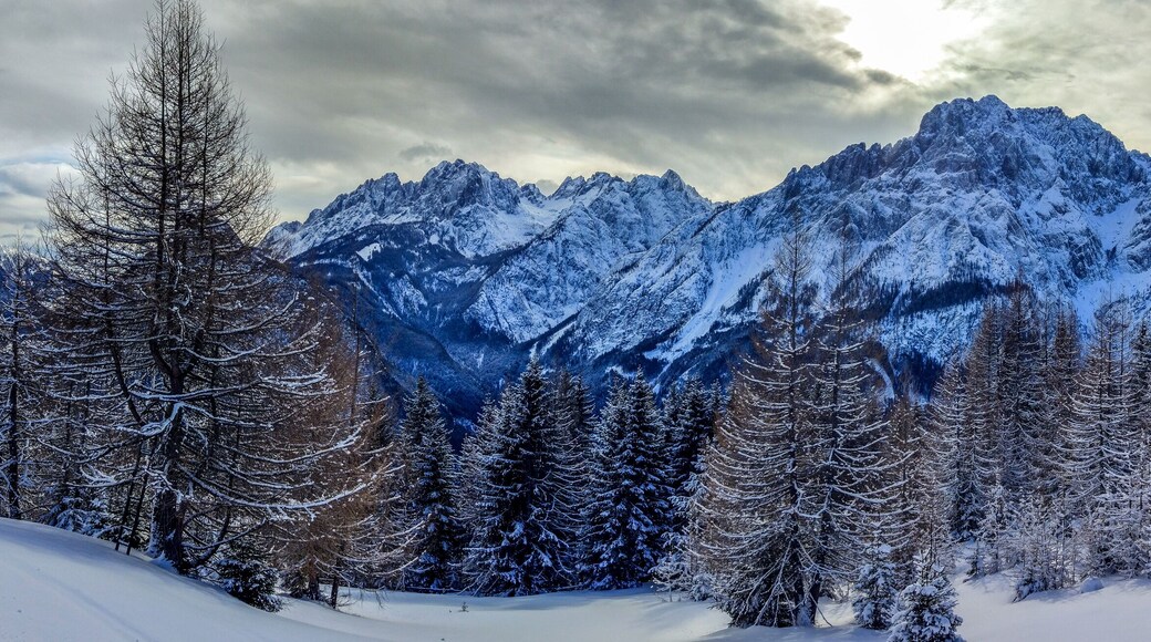Mountain Panorama of Lienz, Austria