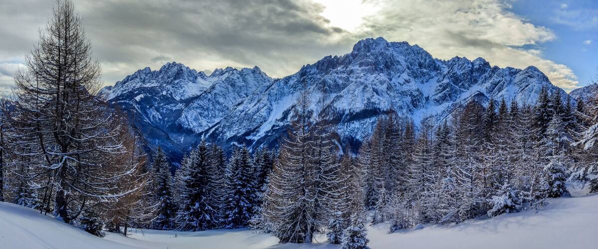 Mountain Panorama of Lienz, Austria