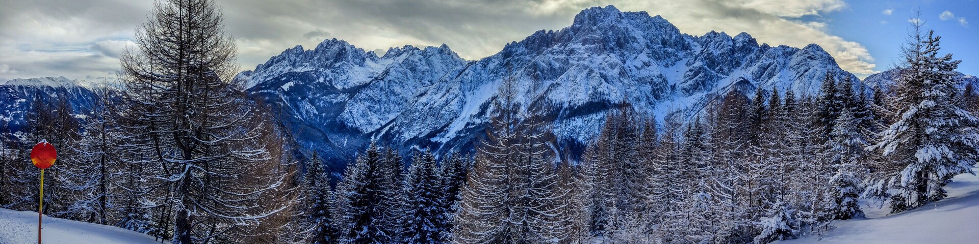 Mountain Panorama of Lienz, Austria