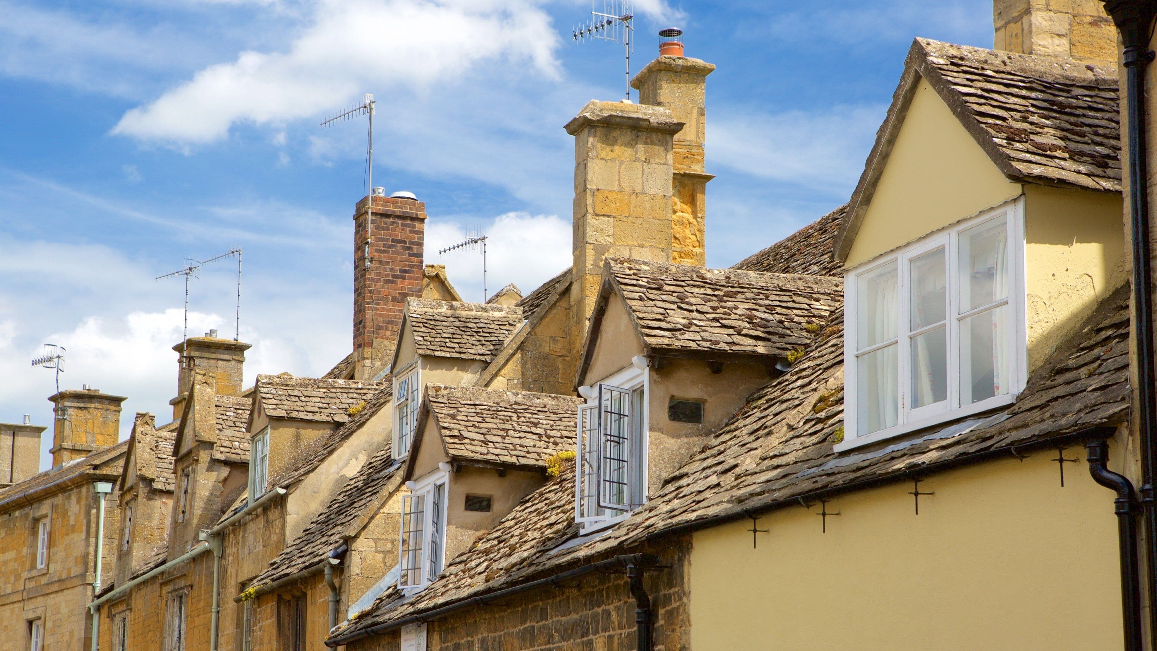 Chipping Campden fasiliteter samt liten by eller landsby og kulturarv