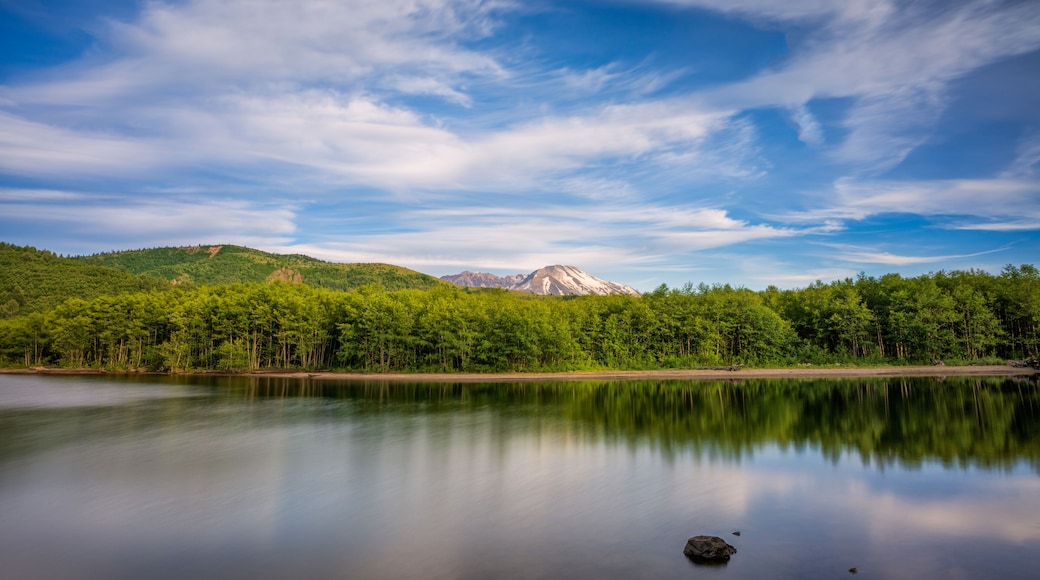 Peaceful Coldwater Lake On A Beautiful Spring Day
