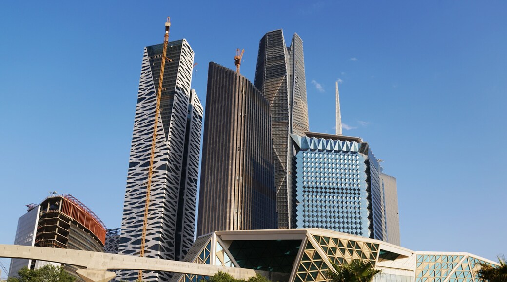 King Abdullah Financial District in Riyadh Saudi Arabia