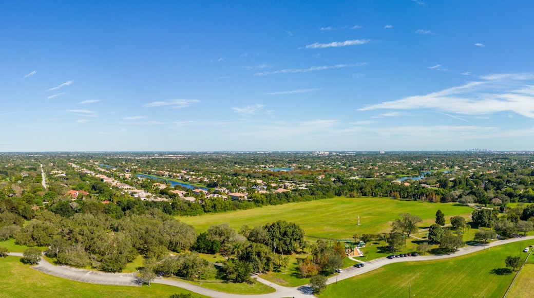 Aerial photo Town of Davie Community Garden
