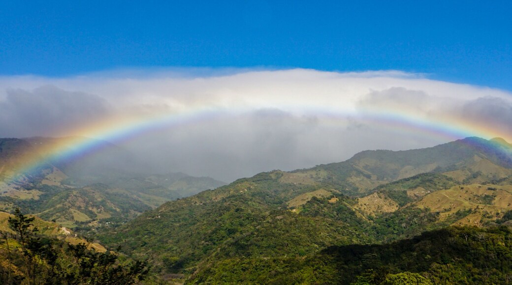 Rainbow near Monteverde and Santa Elena in Costa Rica.