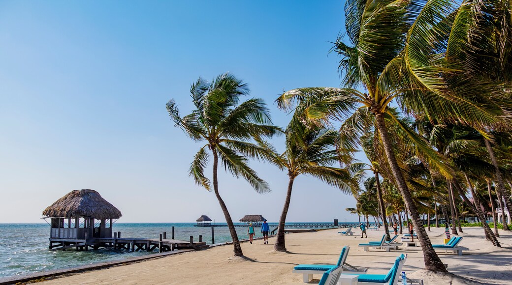 Victoria House Resort at the waterfront of San Pedro Town, Ambergris Caye, Belize District, Belize