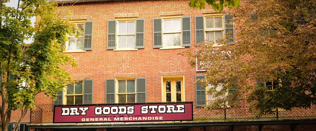 Dry goods store straight out of a Lewis and Clark expedition story.