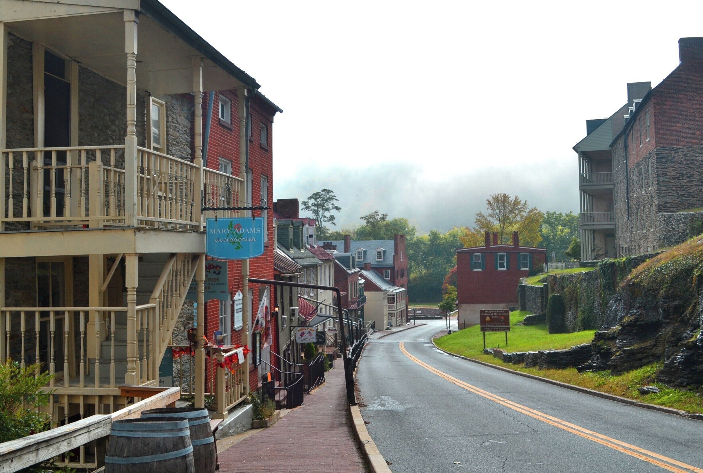 A beautiful town and National Park in West Virginia.