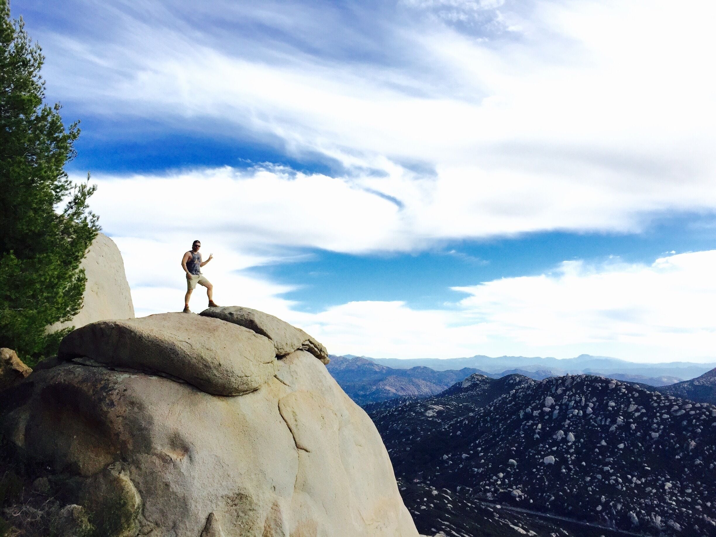 Hasta la vista baby! Mount Woodson, San Diego County