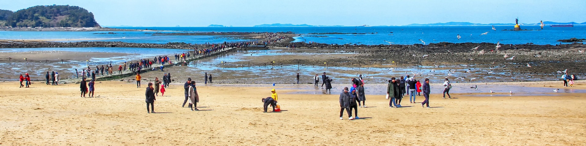 Muchangpo Myterious Sea Route, Boryeong, Chungnam, South Korea, Asia