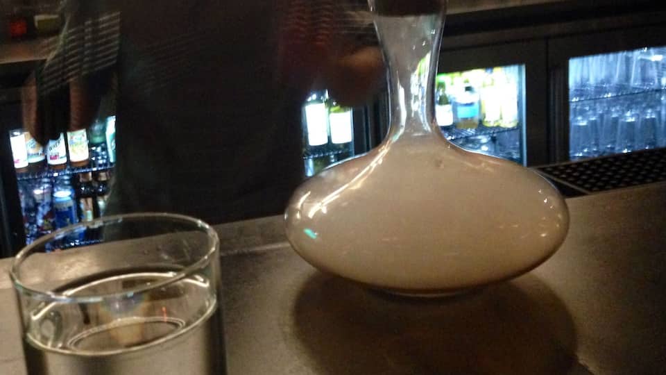 Smoked rosemary infusion!