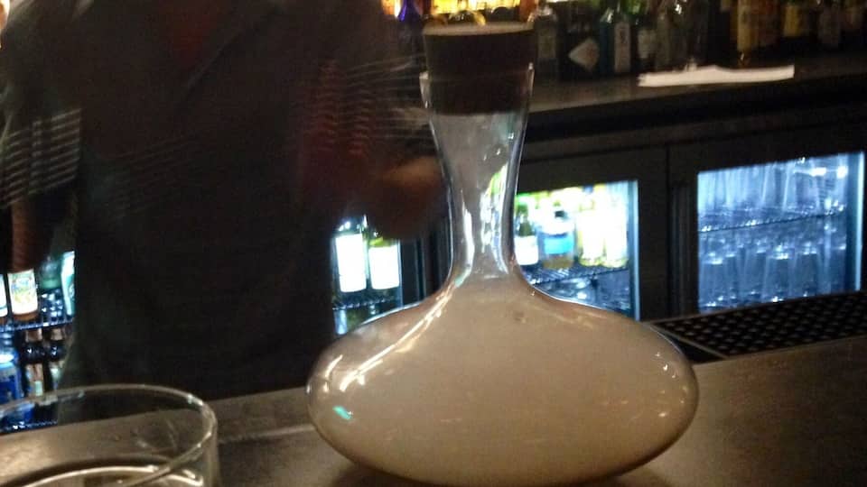 Try the smoked manhattan!!!