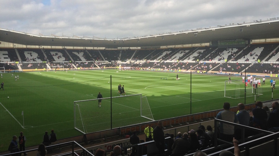 Reading FC away at Derby
