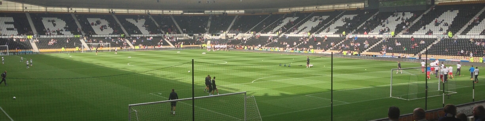 Reading FC away at Derby