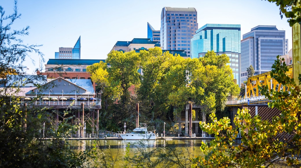 Sacramento Modern Skyscrapers on Sunny Day