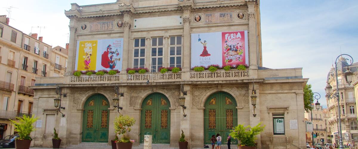 Béziers qui includes patrimoine historique et ville