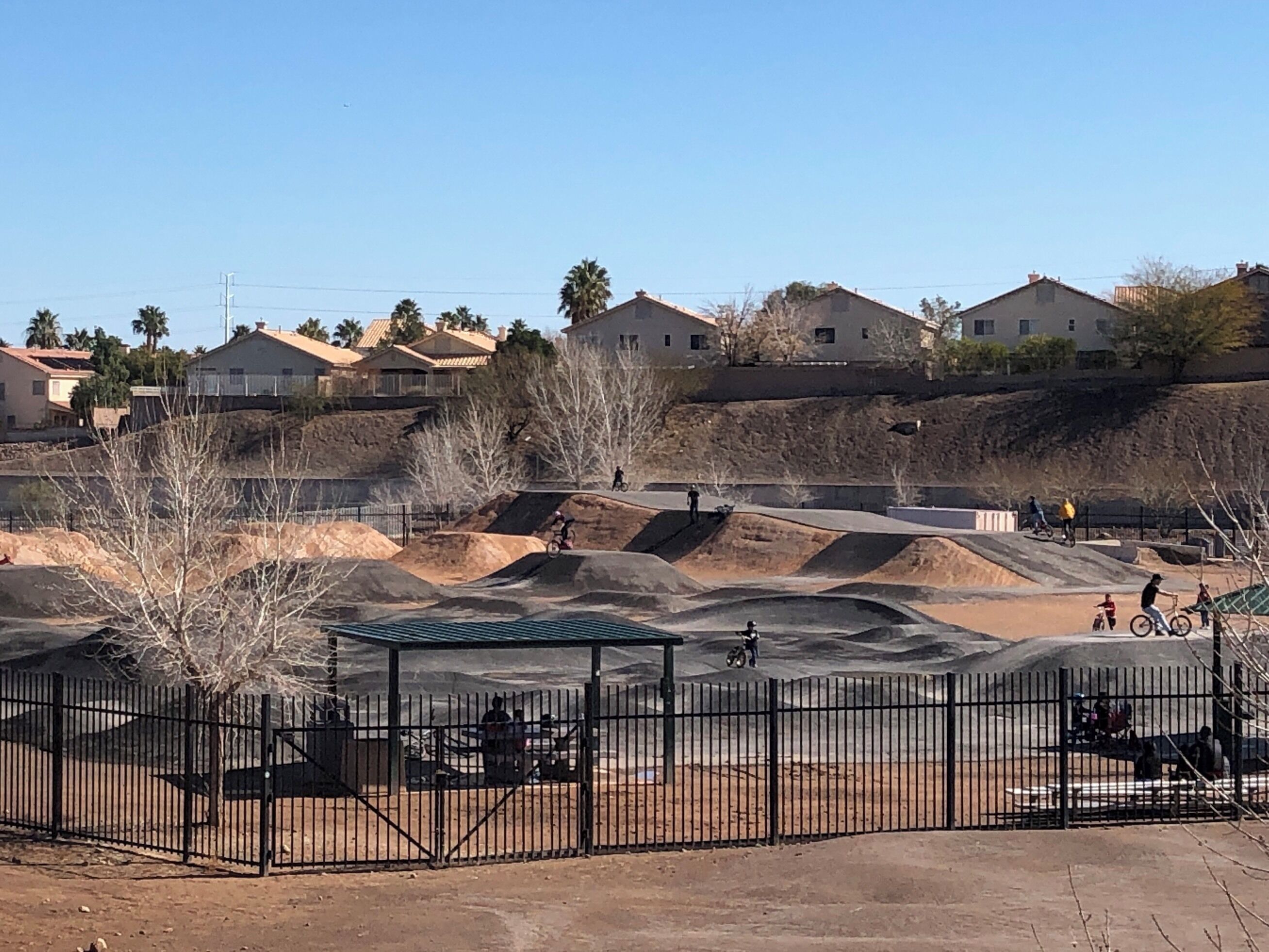 Dirt Bicycle practice area at the Arroyo Grande Park. (02/2020)