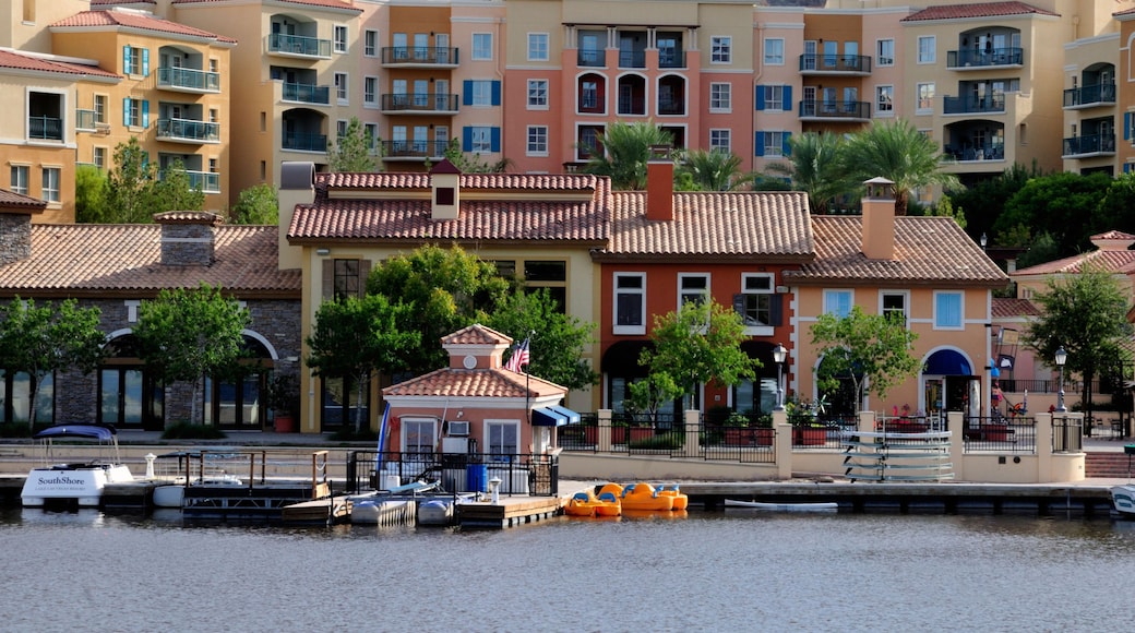 Properties on Lake Las Vegas, Henderson, Nevada. Image shot 2012. Exact date unknown.