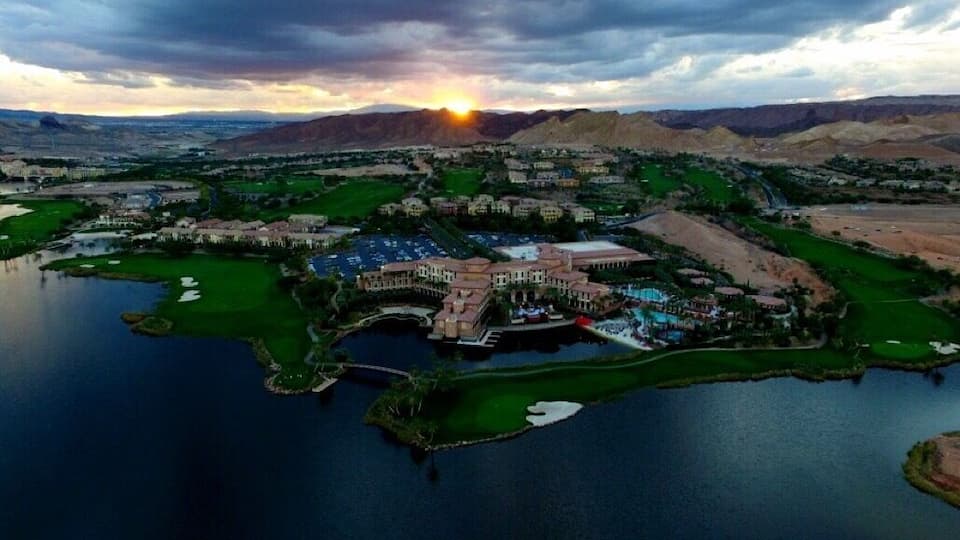 Sunset at Lake Las Vegas