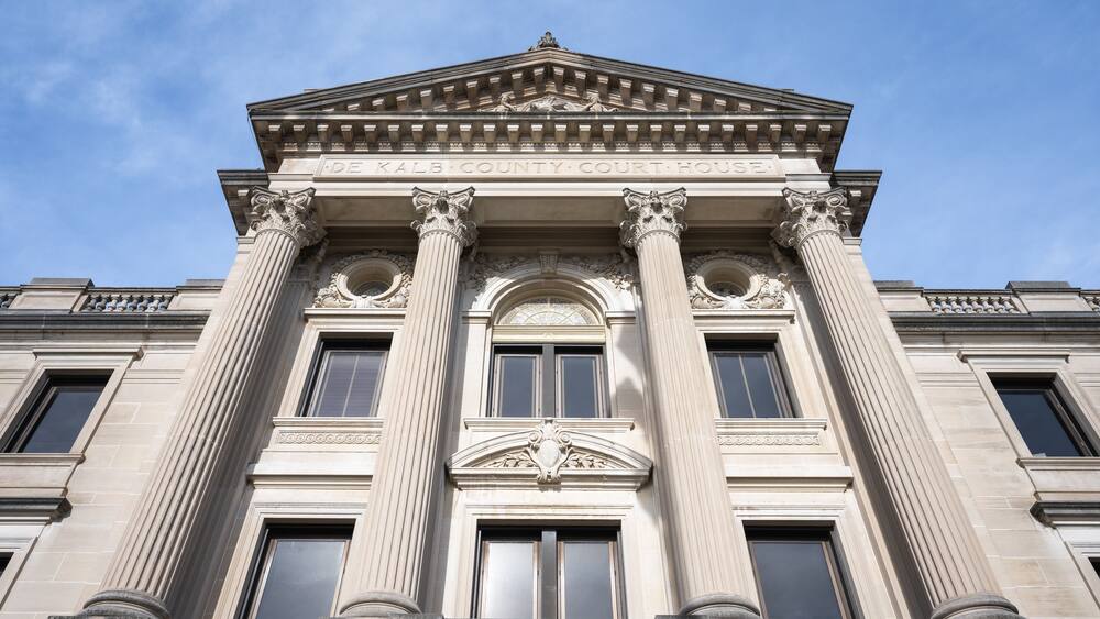 Dekalb County Courthouse in Sycamore, Illinois