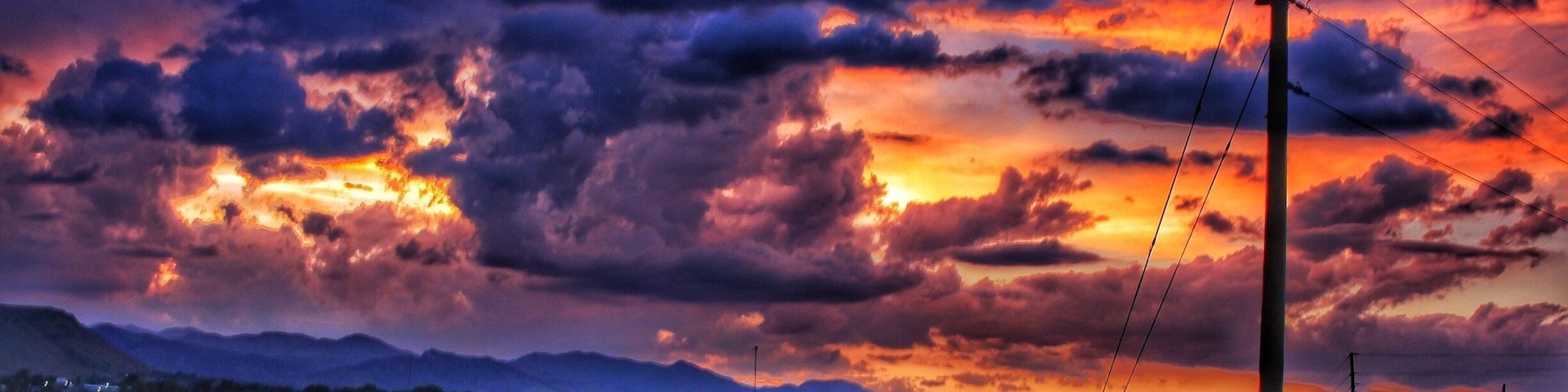 Beautiful Colorado sunset