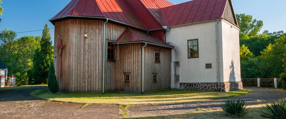 Church of Saint Jacob the Apostle in Golina, town in Konin County, Greater Poland Voivodeship.