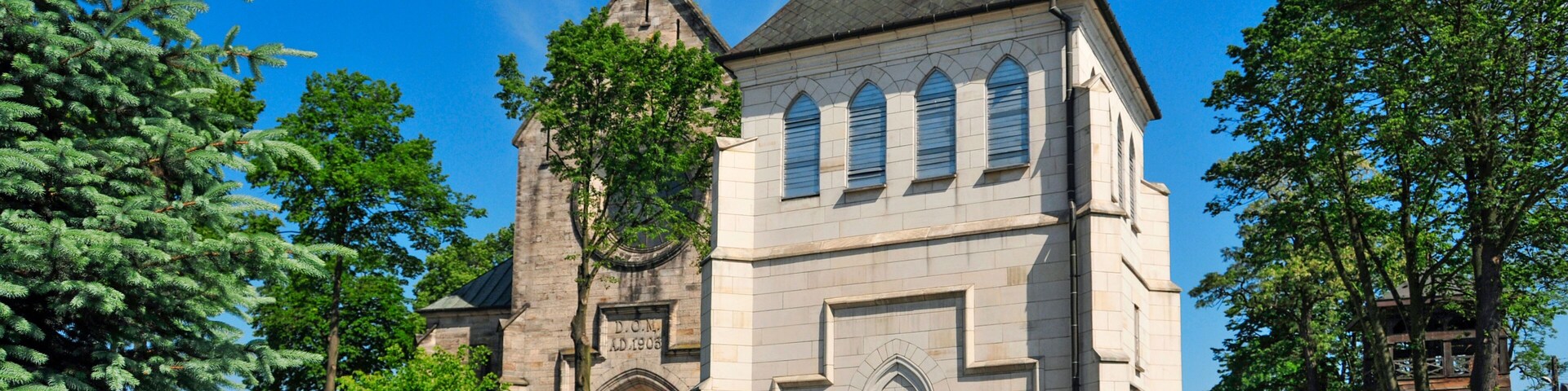 Church of Saint Nicholas in Zarnow, Opoczno County, Lodz Voivodeship, Poland.