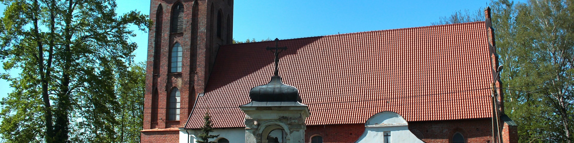 St. Martin church in Tolkowiec, Warmian-Masurian Voivodeship, Poland