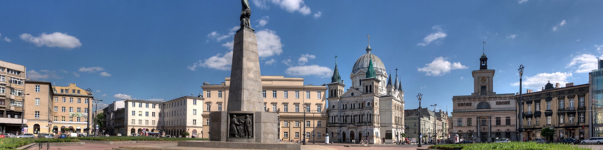 Freedom Square in Lodz
