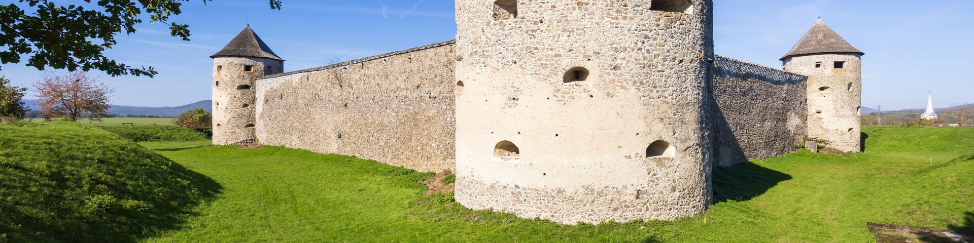 Bzovik Castle, medieval fortress standing in Krupina District, Slovakia