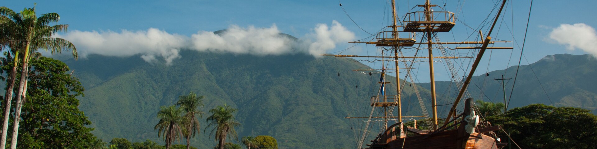 Leander Ship at Francisco de Miranda Park.