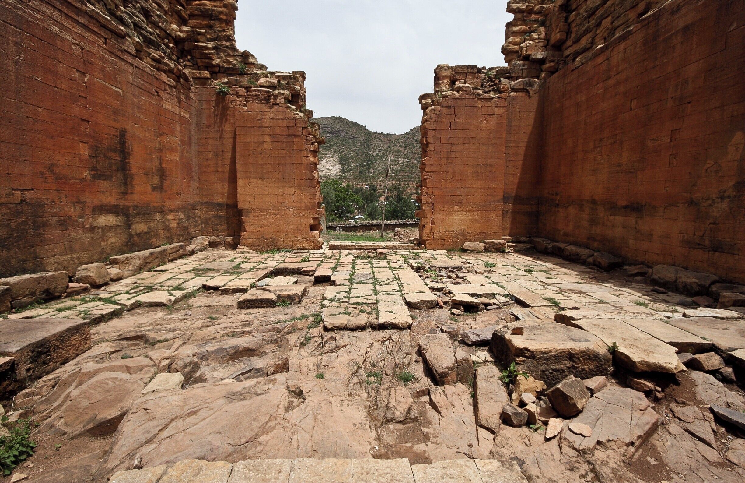 While staying in Aksum, Ethiopia, we took a day trip out to the small town of Yeha, which is home to the oldest structure in Ethiopia, The Temple of the Moon, built in 700 B.C.

It is made of limestone blocks laid without mortar. It seemed in very well preserved considering its age!

#lifeatexpedia