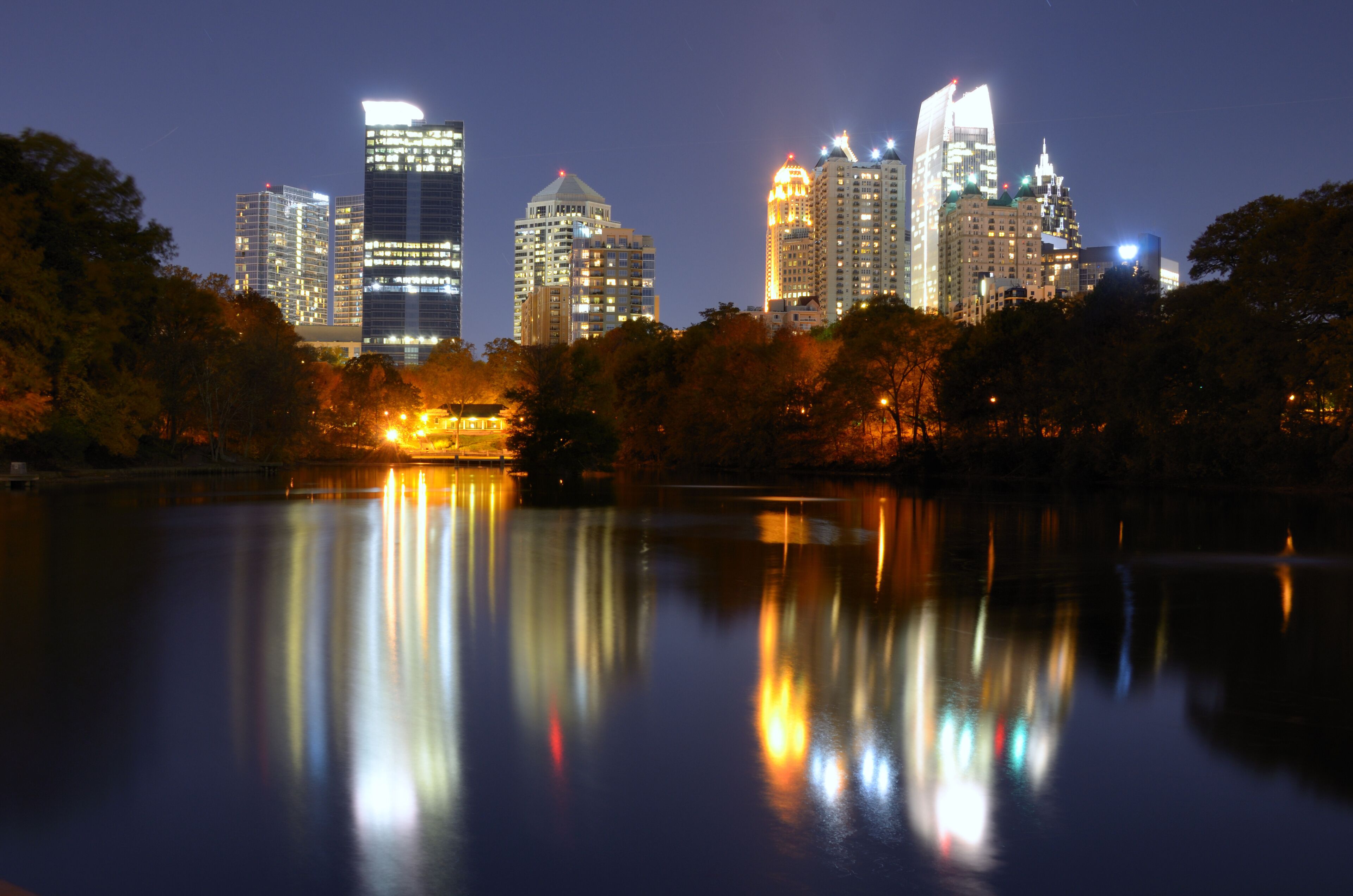 Atlanta From Piedmont Park