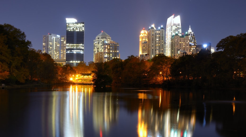 Atlanta From Piedmont Park