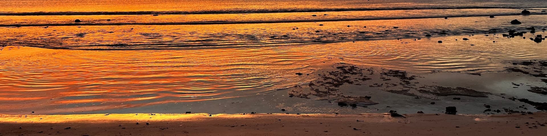 Sunset at Gili Asahan, Lombok, Indonesia