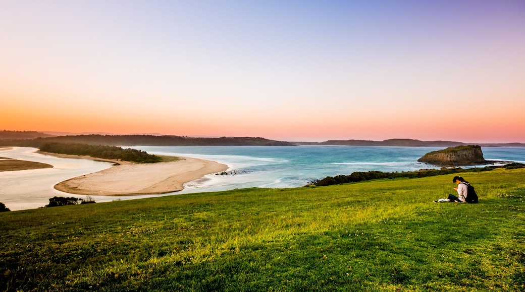 Enjoying Sunset View In Minnamurra