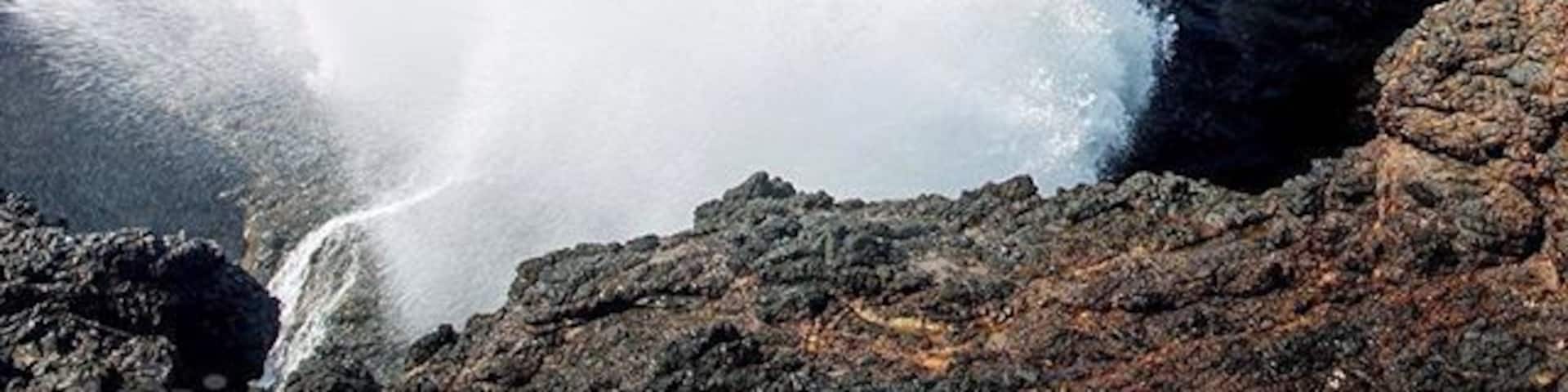 The #Kiama Blowhole in full cry during a large SE swell. The visual is pretty epic but the sound of this explosion is the real treat. Feel the energy of nature 🙏 #stimages2016roadtrip #seeaustralia @visitnsw