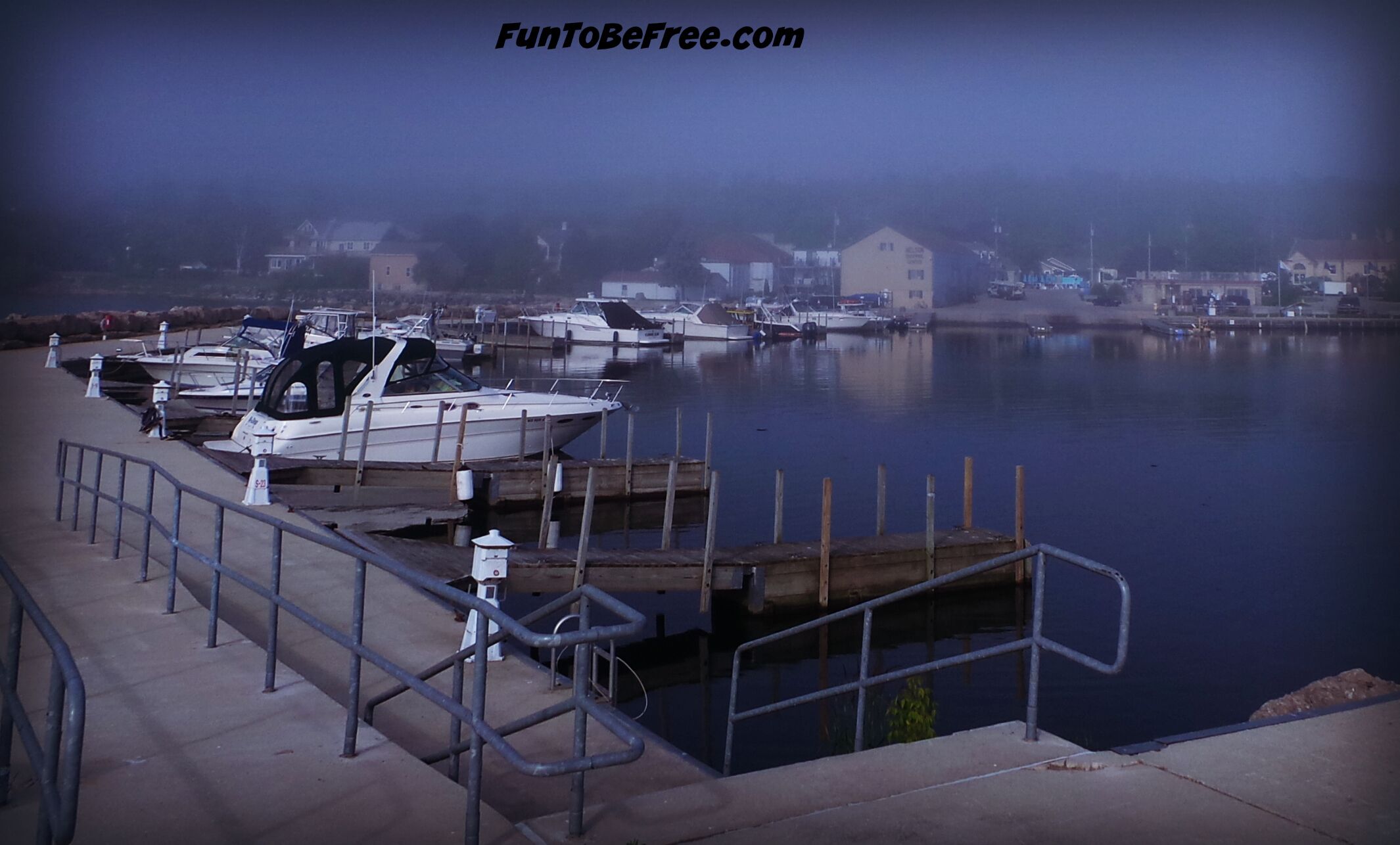 The more mist off Lake Michigan.  Beautiful part of #DoorCounty #Waterlust