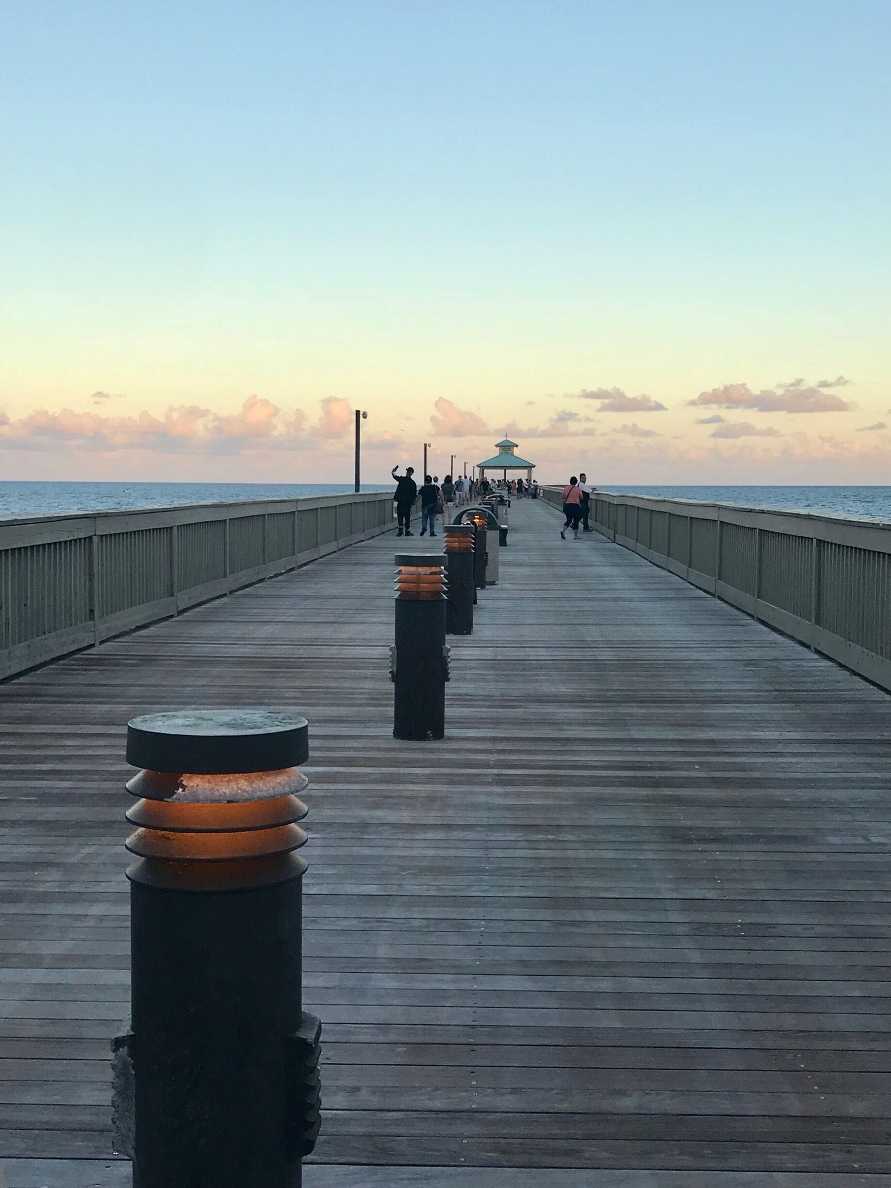 Sunset at Deerfield Beach Pier