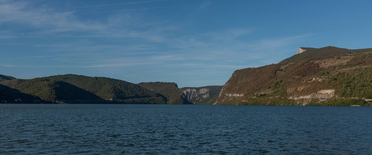 Scenic view of Danube River, Golubinje, Bor District, Serbia