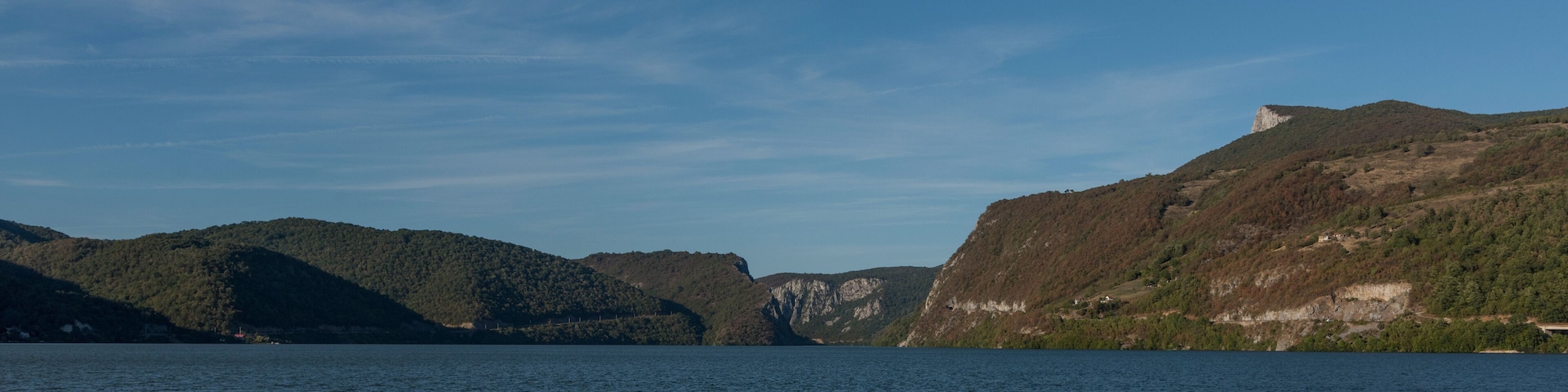 Scenic view of Danube River, Golubinje, Bor District, Serbia