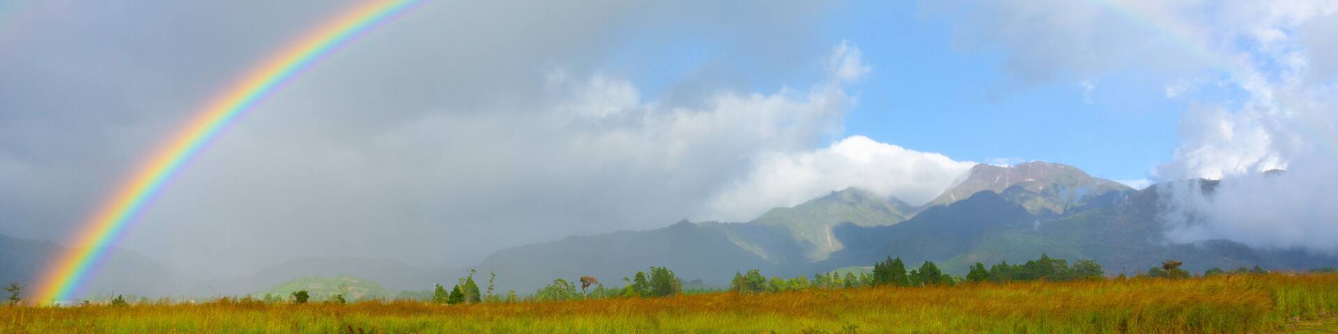 Rainbow Over Volcan Baru