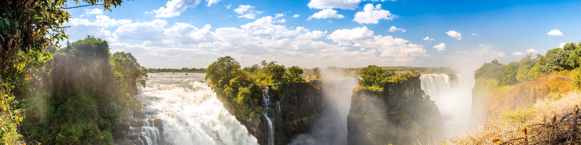 Victoria Falls Africa Panorama