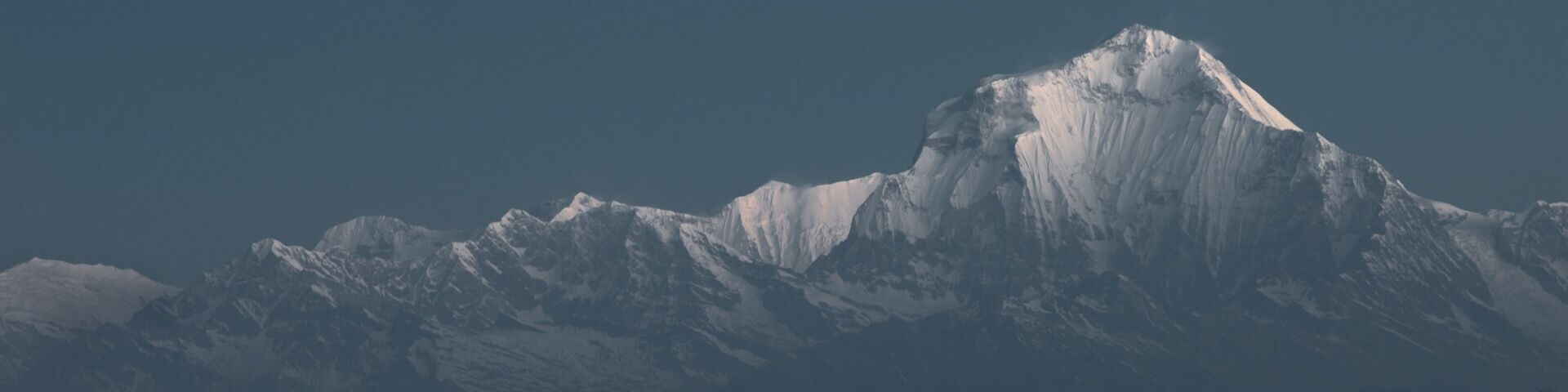 Mt. Dhaulagiri viewed from Mulde hill